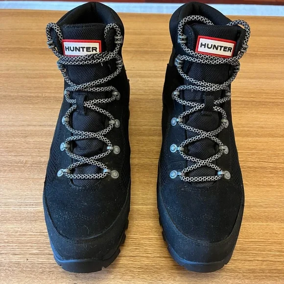 Hunter Explorer Black Outdoor Boots - Picture 3 of 8